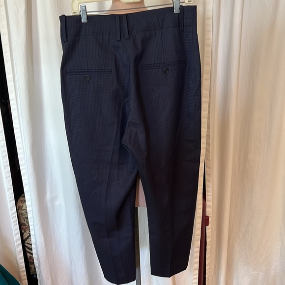 Isabel Etoile Marant trouser Pant Herringbone Blue 32 - Picture 2 of 12